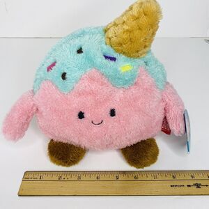 Russ Bum Bumz Poolside Isabella the Ice Cream Plush 9" NEW with Tags